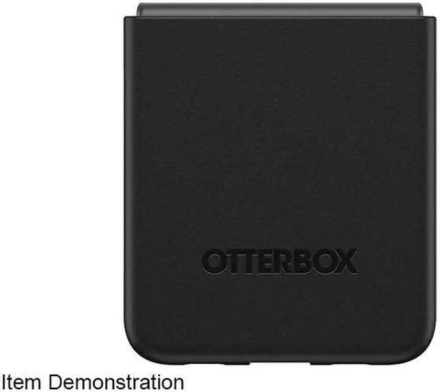 Alt view image 2 of 3 - OtterBox Thin Flex Series Black Galaxy Z Flip3 5G Case 77-84859