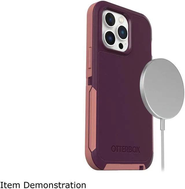 Alt view image 4 of 6 - OtterBox Defender Series XT Purple Perceptions (Purple) iPhone 13 Pro Case with MagSafe 77-85898