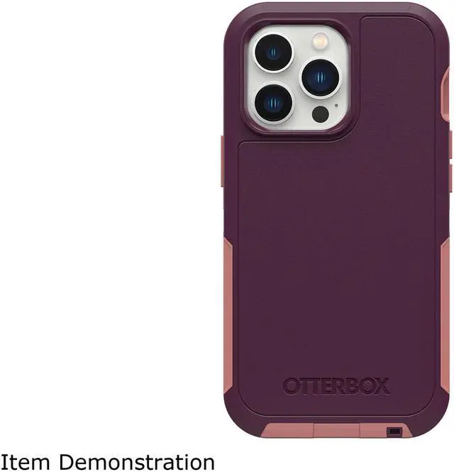 Alt view image 3 of 6 - OtterBox Defender Series XT Purple Perceptions (Purple) iPhone 13 Pro Case with MagSafe 77-85898
