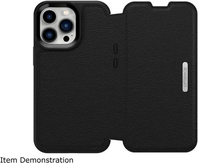 Alt view image 2 of 3 - OtterBox Strada Series Shadow (Black) iPhone 13 Pro Case 77-85796