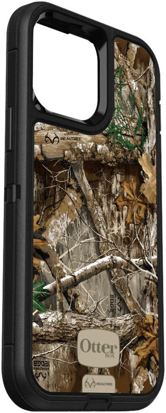 Alt view image 3 of 3 - OtterBox Defender Series RealTree Edge Black (Camo Graphic) iPhone 13 Pro Max and iPhone 12 Pro Max Case 77-85793
