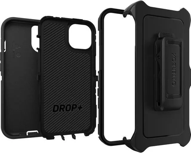 Alt view image 2 of 5 - OtterBox 77-88373 Defender Series Black iPhone 14 Case