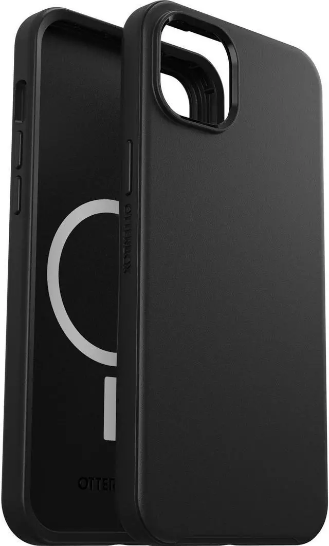 Alt view image 3 of 3 - OtterBox 77-88994 Symmetry Series+ Antimicrobial Black iPhone 14 Plus Case for MagSafe