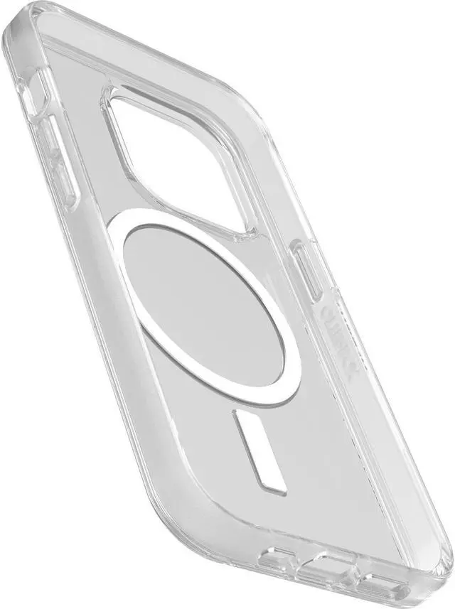 Alt view image 2 of 3 - OtterBox 77-89225 Symmetry Series+ Clear Antimicrobial Clear iPhone 14 Pro Case for MagSafe