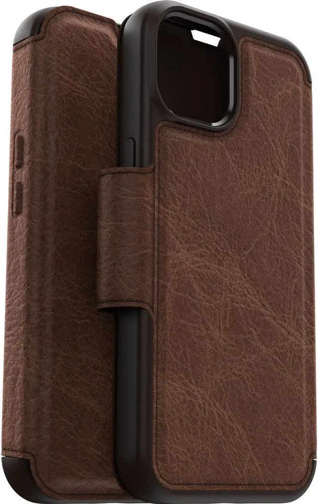Alt view image 4 of 4 - OtterBox Strada Series iPhone 14 Case - Espresso 77-89657