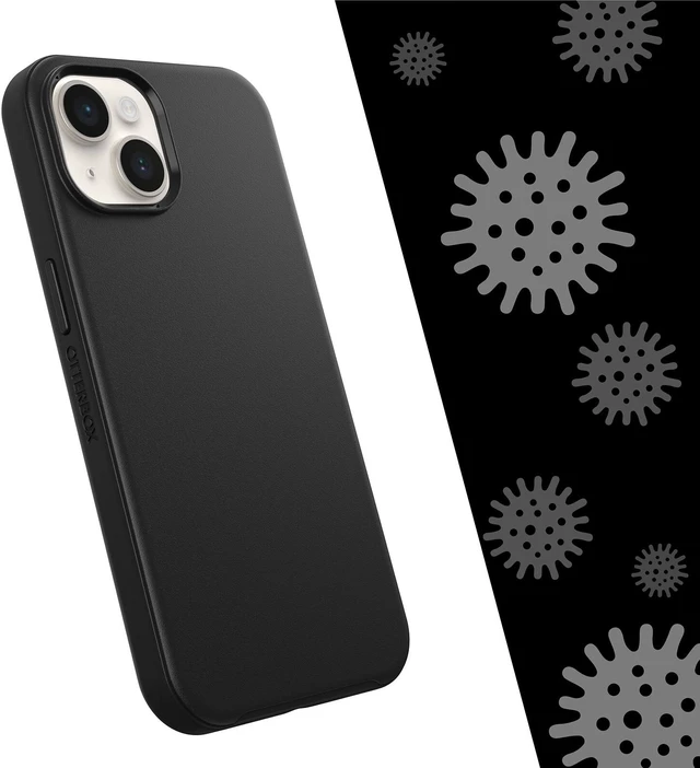 Alt view image 2 of 2 - OtterBox Symmetry Series+ Antimicrobial iPhone 14 Case for MagSafe 77-89018