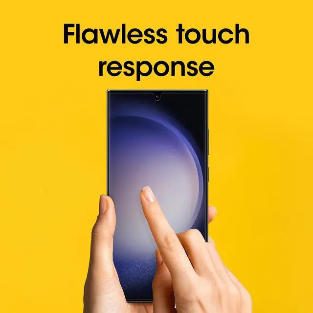 Alt view image 3 of 4 - Otter Products OtterBox Transparent Screen Protector Galaxy S23 Clearly Protected Film