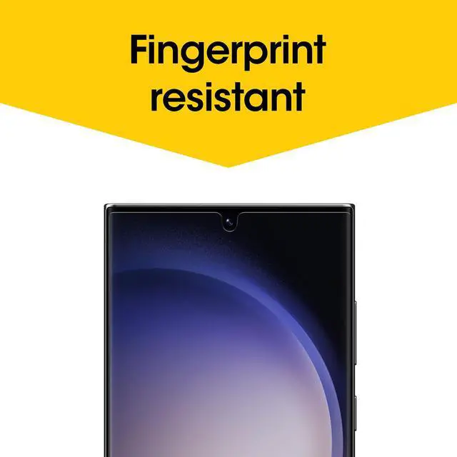 Alt view image 4 of 4 - Otter Products OtterBox Transparent Screen Protector Galaxy S23 Clearly Protected Film