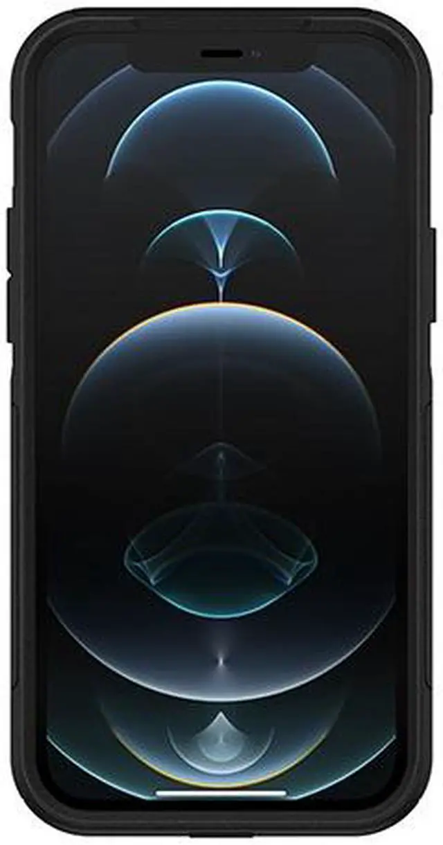 Alt view image 2 of 3 - OtterBox Commuter Series iPhone 12/iPhone 12 Pro Case - Black 77-66184