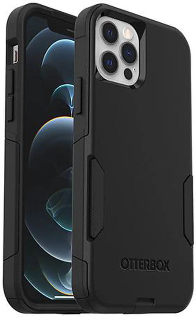 Alt view image 3 of 3 - OtterBox Commuter Series iPhone 12/iPhone 12 Pro Case - Black 77-66184