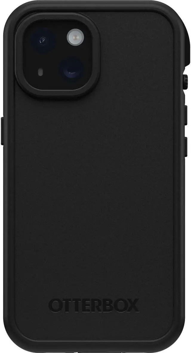 Alt view image 2 of 3 - OtterBox Fre Series for MagSafe iPhone 15 Case - Black 77-93432