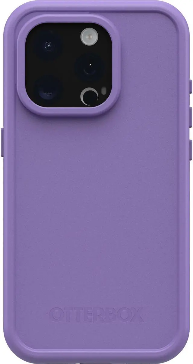 Alt view image 2 of 3 - OtterBox Fre Series for MagSafe Rule of Plum iPhone 15 Pro Case  77-93412