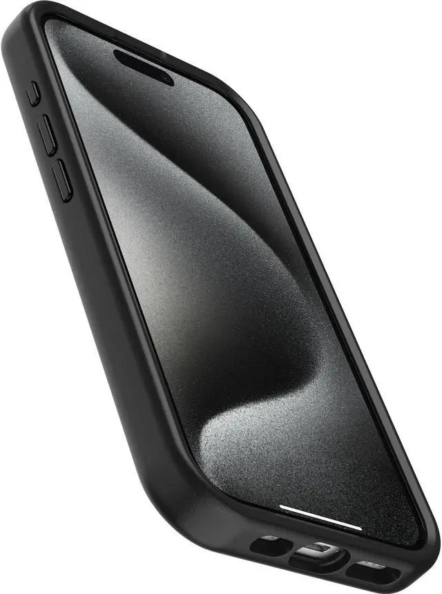 Alt view image 4 of 4 - OtterGrip Symmetry Series for MagSafe Black iPhone 15 Pro Case  77-93131