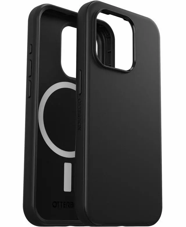 Main image of OtterBox Symmetry for MagSafe iPhone Pro 15 Case, Black