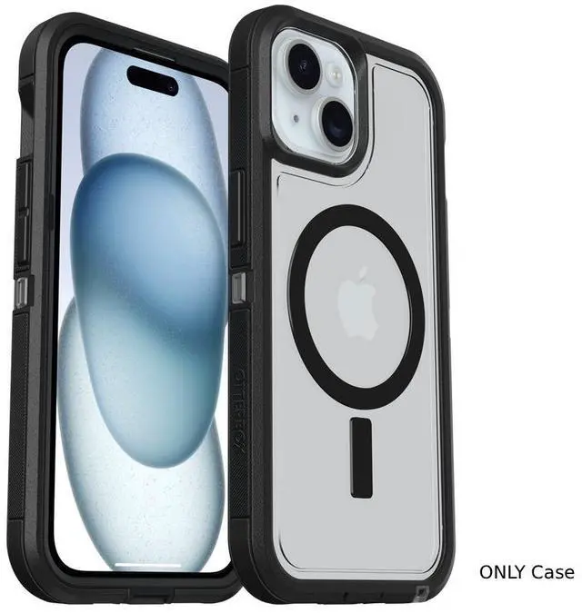 Alt view image 2 of 2 - OtterBox Defender XT Clear Mag Case for iPhone 13/14/15/16E/17E - Dark Side - 77-93335