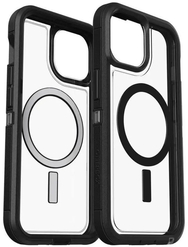 Main image of OtterBox Defender XT Clear Mag Case for iPhone 13/14/15/16E/17E - Dark Side - 77-93335
