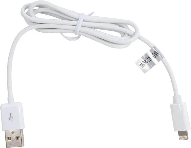 Alt view image 2 of 3 - Nippon Labs USB-LI-3WH 3 ft. MFi Certified White Apple 8-pin Lightning Connector to USB 3ft Cable for Apple iPhone5, iPad4, iPad Mini, iPod Touch 5th Gen, iPod Nano 7th Gen - Charge and Sync Cable 3 f