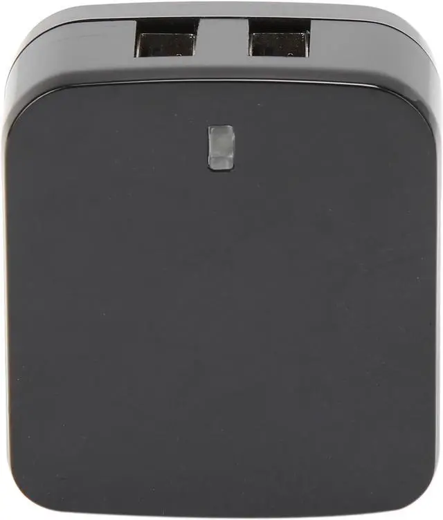 Alt view image 2 of 7 - StarTech USB2PACBK Travel USB Wall Charger - 2 Port - Black - Universal Travel Adapter - International Power Adapter - USB Charger