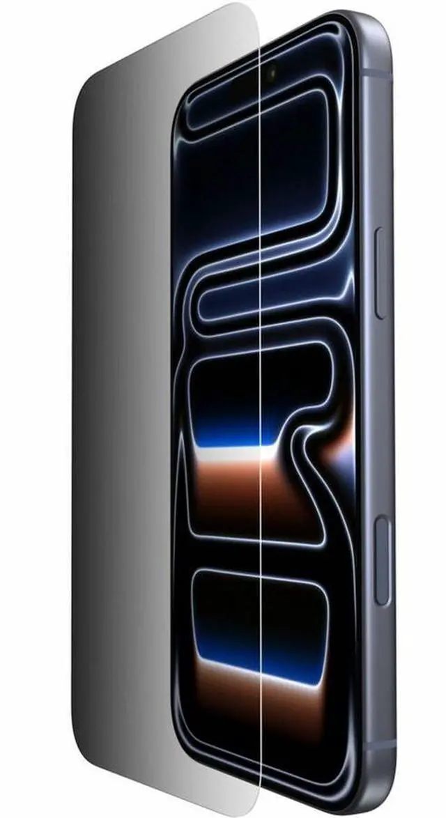 Main image of Belkin ScreenForce InvisiGlass Privacy Filter Screen Protector for iPhone 17 Pro - OVA213FQ