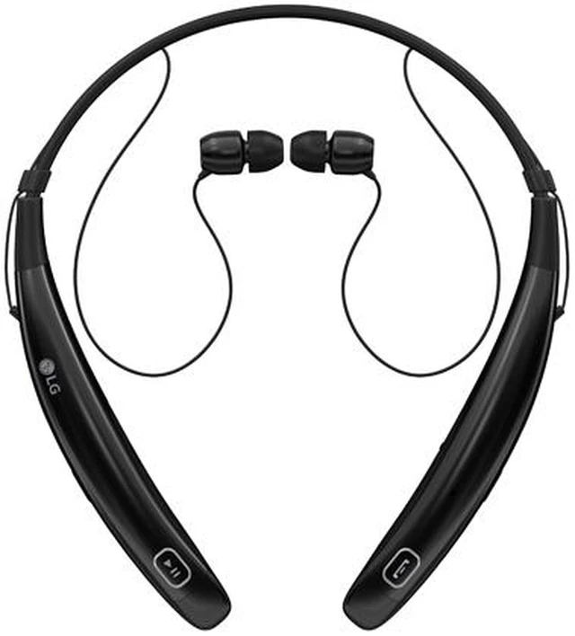 Alt view image 4 of 5 - LG Electronics Tone Pro HBS-770 Stereo Bluetooth Headphones - Black