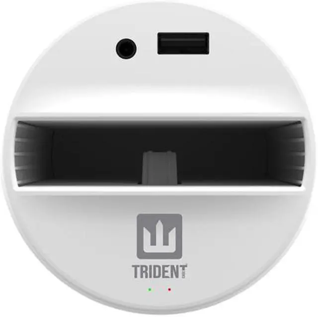 Alt view image 3 of 4 - Trident White Electra Wireless Charging Cup Holder EL-QI-CCH-WT