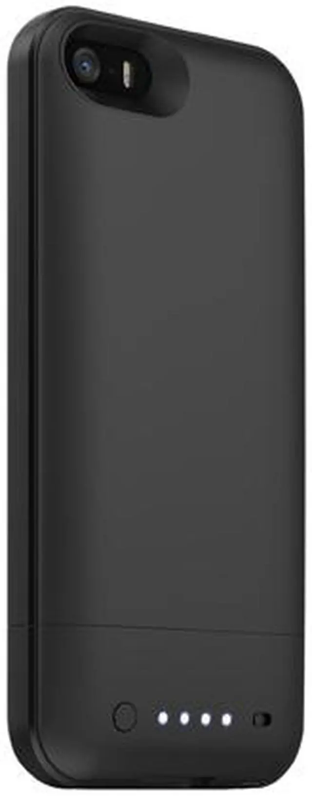 Alt view image 2 of 4 - Mophie Black 1700 mAh Juice Pack Air Rechargeable External Battery Case for iPhone 5 2105JPAIP5BLK
