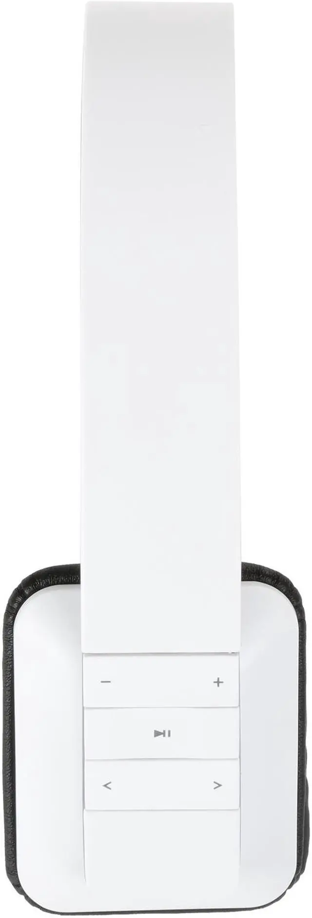 Alt view image 3 of 6 - Aluratek White ABH04F Bluetooth Wireless Headphones