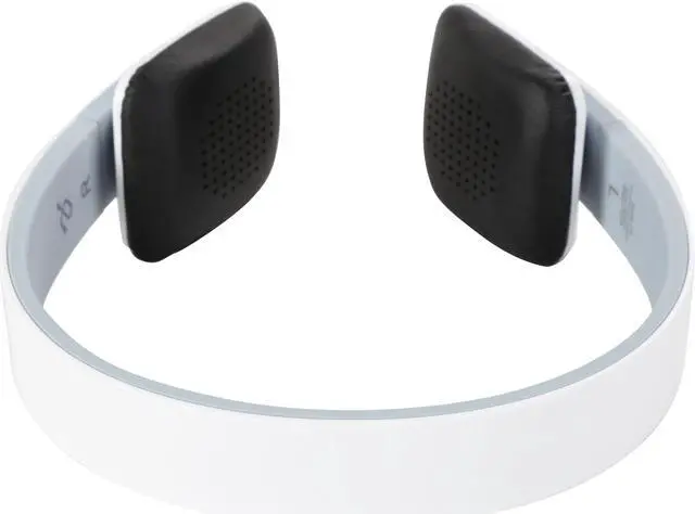 Alt view image 5 of 6 - Aluratek White ABH04F Bluetooth Wireless Headphones