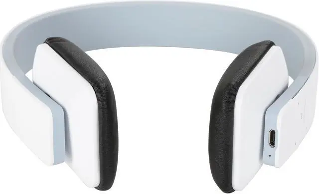 Alt view image 6 of 6 - Aluratek White ABH04F Bluetooth Wireless Headphones