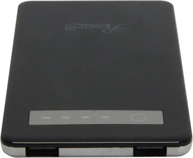 Alt view image 4 of 5 - Rosewill RCBR-13010-BK Powerbank - Black, 5000 mAh External Backup Battery Charger for Smartphone, iPhone, & iPod