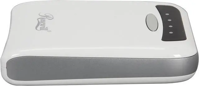 Alt view image 3 of 7 - Rosewill Powerbank RCBR-13020-WH - White, 11,200 mAh External Backup Battery Charger for Smartphone, iPhone, iPad, & iPod