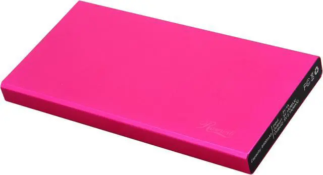 Main image of Rosewill Elite - 8400 mAh External Backup Battery Charger for Smartphone, iPod, MP3 Player - Pink
