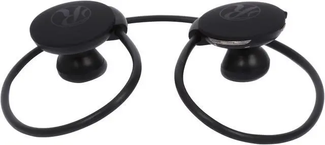 Alt view image 6 of 8 - Rosewill R-Studio E-Motion Wireless Sport Headphones - Bluetooth, Black, Stereo, Wrap Around with Hands-Free Mic