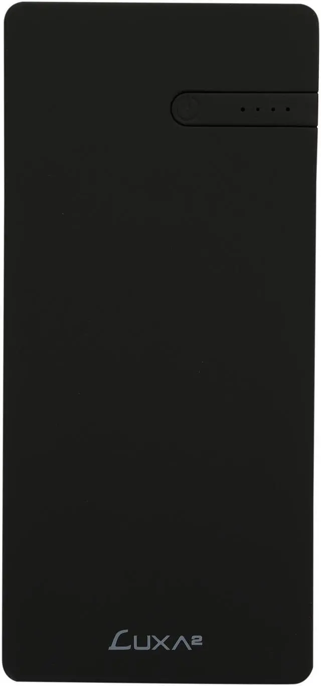 Alt view image 2 of 7 - LUXA2 EnerG Slim 10000mAh Power Bank External Battery Charger for iPhone, iPad Air, mini, Galaxy S5, Note, Galaxy Tab, Nexus, HTC One, One 2 (M8), PS Vita and other Smartphones and Tablets