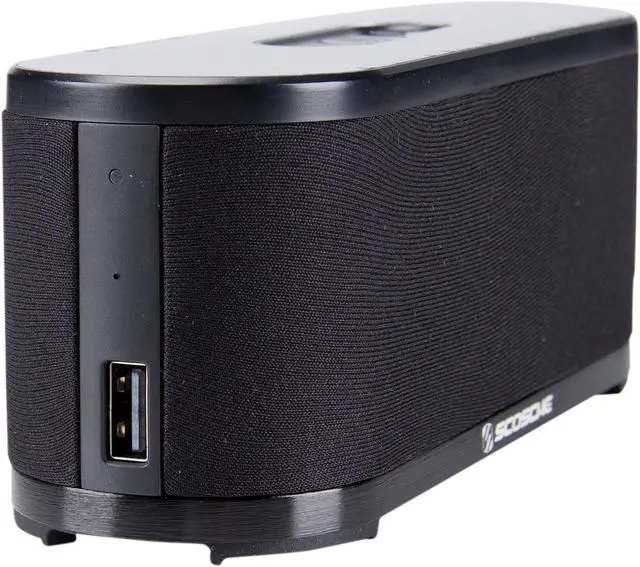 Alt view image 4 of 9 - Scosche BTSPK2 boomSTREAM Bluetooth Media Speaker with Build-in a Microphone