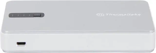 Alt view image 3 of 6 - Thermaltake Silver 8400 mAh TriP Portable Power Pack MB8400S002