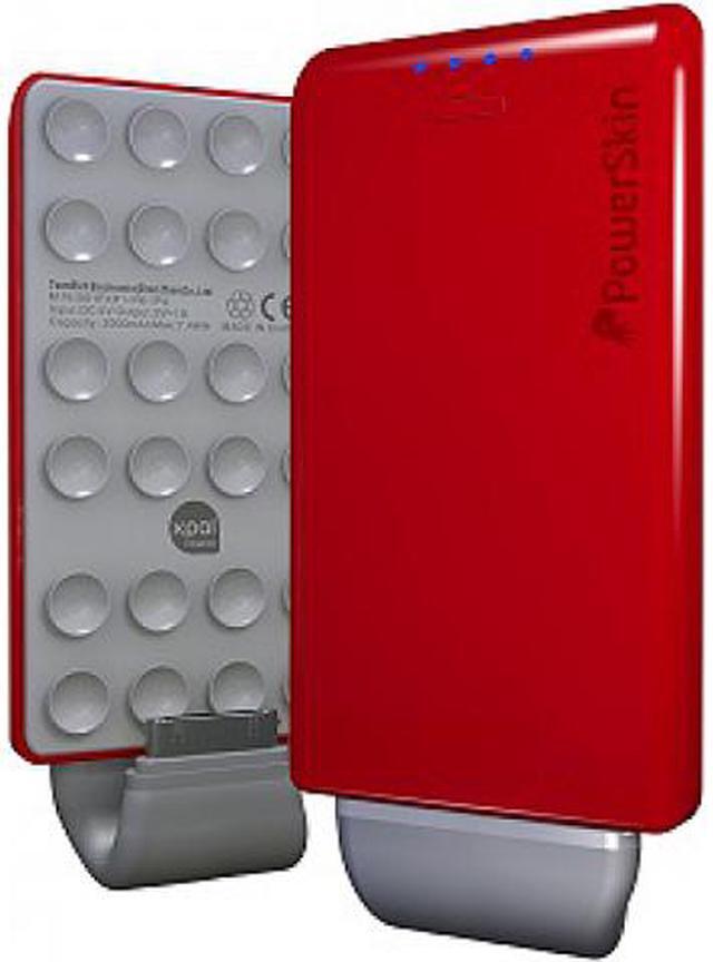 Main image of Xpal Power Red 2000 mAh PowerSkin PoP'n-Apple iPhone 4/4S B01FXP1-RD-IP4