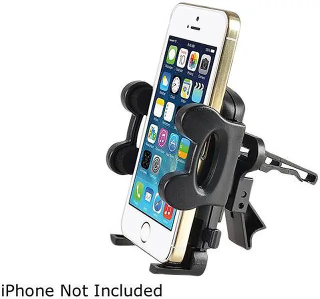 Alt view image 2 of 5 - Insten Black Car Air Vent Phone Holder For Apple iPhone 6 1927952