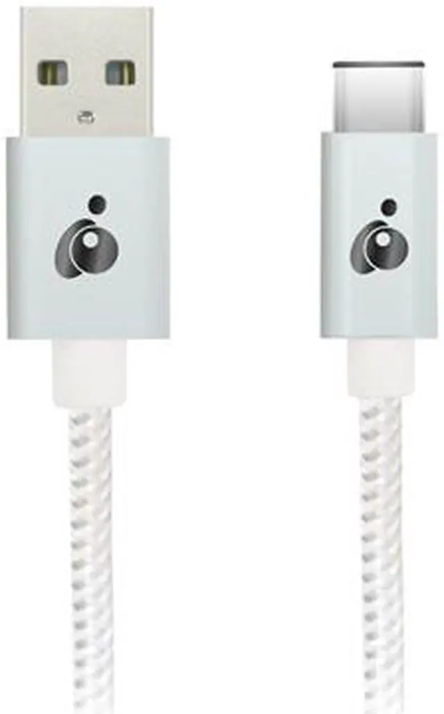 Alt view image 2 of 3 - IOGEAR G2LU3CAM02-WT N/a Charge & Sync Flip Pro - USB-C to Reversible USB-A Cable, 1 Pack