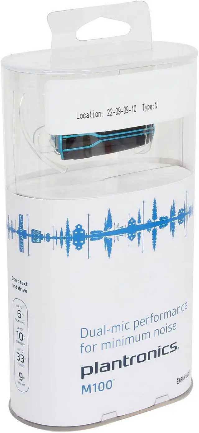 Alt view image 9 of 9 - PLANTRONICS M100 Bluetooth Headset