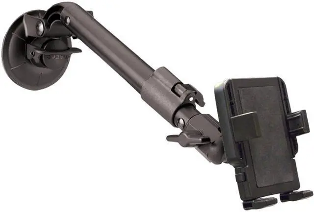 Main image of PanaVise Black 15509 Portagrip Phone Holder With 709b Suction Cup Mount 15509