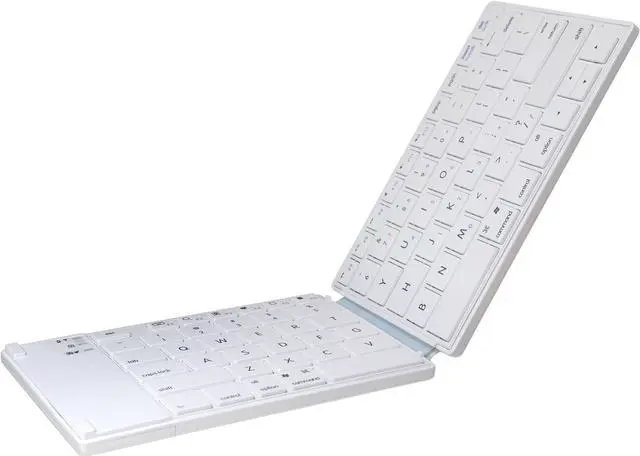 Main image of Eagle ET-KB300BF-WH White Foldable Bluetooth Keyboard for Tablets & Smartphones
