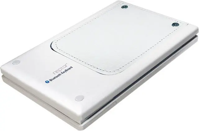 Alt view image 3 of 12 - Eagle ET-KB300BF-WH White Foldable Bluetooth Keyboard for Tablets & Smartphones