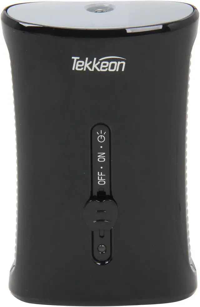 Alt view image 2 of 9 - Tekkeon Black 4800 mAh Pocket-Sized Rechargeable Battery Pack MP1820