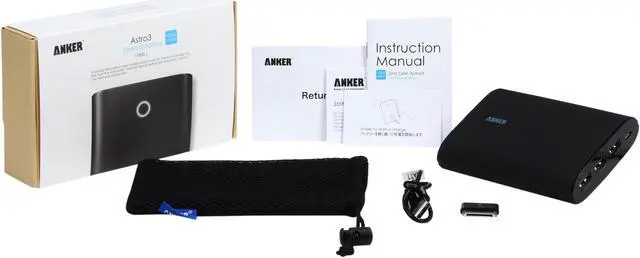 Alt view image 7 of 7 - Anker 2nd Gen Astro3 12000mAh Power Bank External Battery Charger for Smartphones, Tablets, and USB devices (1 Smart Port & 2 Universal Ports)