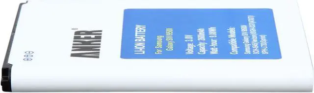 Alt view image 3 of 5 - Anker 2600mAh Li-ion Battery for Samsung Galaxy S4, I9500, I9505, M919 (T-Mobile), I545 (Verizon), I337 (AT&T), L720 (Sprint), R970 (U.S. Cellular/MetroPCS), Not for Galaxy S4 Active