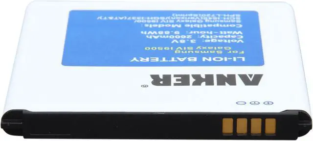 Alt view image 4 of 5 - Anker 2600mAh Li-ion Battery for Samsung Galaxy S4, I9500, I9505, M919 (T-Mobile), I545 (Verizon), I337 (AT&T), L720 (Sprint), R970 (U.S. Cellular/MetroPCS), Not for Galaxy S4 Active
