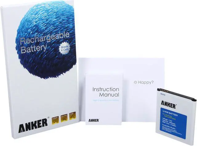 Alt view image 5 of 5 - Anker 2600mAh Li-ion Battery for Samsung Galaxy S4, I9500, I9505, M919 (T-Mobile), I545 (Verizon), I337 (AT&T), L720 (Sprint), R970 (U.S. Cellular/MetroPCS), Not for Galaxy S4 Active