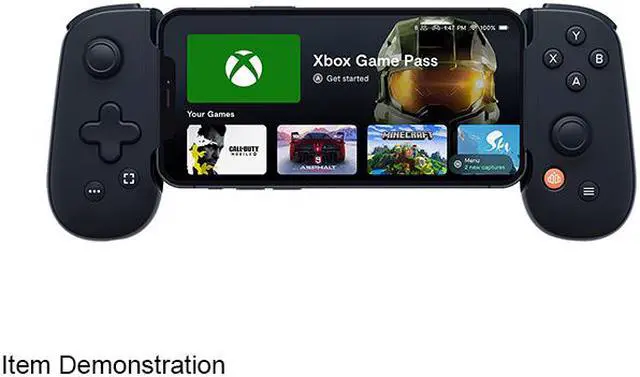 Alt view image 5 of 10 - Backbone Black Gaming Controller for iPhone BB-02-B-X
