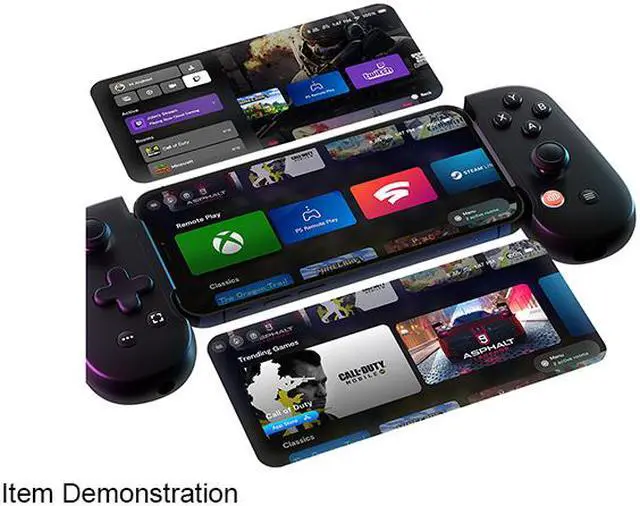 Alt view image 6 of 10 - Backbone Black Gaming Controller for iPhone BB-02-B-X
